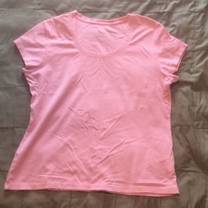 XL pale pink Faded Glory short sleeved t-shirt